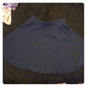 Cute navy blue skater style skirt!